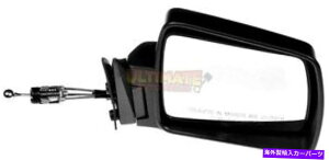 USミラー 84-96ジープチェロキーXJの右側ビューミラーマニュアル(ケーブルコントロール) Right Side View Mirror Manual (Cable Control) for 84-96 Jeep Cherokee XJ