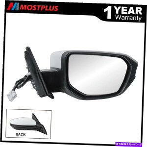 US~[ 2016N2019Ñz_VrbNp[OX̏q̃}jA܂肽݋ Passenger Side Manual Fold Heated Mirror For 2016-2019 Honda Civic Power Glass