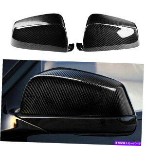 US~[ BMW 5 6 7V[YF01 F06 F07̖{̃J[{t@Co[J[TCh~[Jo[Lbv Real Carbon Fiber Car Side Mirror Cover Caps For BMW 5 6 7 Series F01 F06 F07