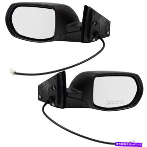 US~[ VyAZbgp[TChr[~[2017-2019̃eNX`Oz_CR-V N.AMERICA New Pair Set Power Side View Mirrors Textured for 2017-2019 Honda CR-V N.America