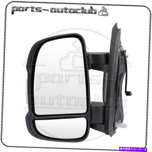 USミラー 2014年のダッジラムプロマスターブラックターンシグナルマニュアルフォルダアウェイ左サイドミラー For 2014 DODGE RAM PROMASTER Black Turn Signal Manual Foldaway Left Side Mirror