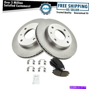 brake disc rotor �T�~�b�g�G�L�X�|�R���g�p�̉��w�����t���t�����g�Z���~�b�N�f�B�X�N�u���[�L�p�b�h�����[�^�[�L�b�g Front Ceramic Disc Brake Pad & Rotor Kit w/Chemicals for Summit Expo Colt