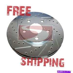 brake disc rotor �t�����g�p�t�H�[�}���X�N���X�h�����X���b�g�h�u���[�L�f�B�X�N���[�^�[TB3488 FRONT Performance Cross Drilled Slotted Brake Disc Rotors TB3488�y���s�A���i�z