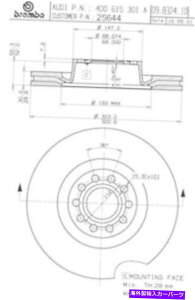 brake disc rotor fBXNu[L[^[xgOEpu{25644 Disc Brake Rotor-Vented OE Replacement Brembo 25644