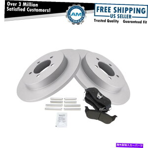 brake disc rotor �G�N�X�v���[���[�̓o�R�Ɨp�̃��A���^���b�N�u���[�L�p�b�h��2�̃R�[�e�B���O���[�^�[�Z�b�g Rear Metallic Brake Pad & 2 Coated Rotor Set for Explorer Mountaineer�y���s�A���i�z