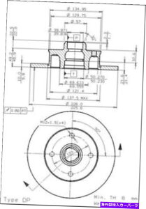 brake disc rotor [���A�X���b�g�u���[�L���[�^�[�Z���~�b�N�p�b�h]�t�B�b�g1999�t�H���N�X���[�Q���W�F�b�^2.0 L 1H [Rear Slott Brake Rotors Ceramic Pads] Fit 1999 Volkswagen Jetta 2.0 L 1H�y���s�A���i�z