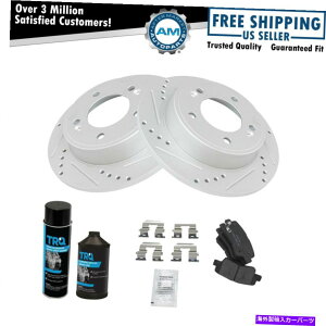 brake disc rotor ���A�v���~�A��POSI�Z���~�b�N�u���[�L�p�b�h���p�t�H�[�}���X���[�^�[�L�b�gw/���w���� Rear Premium Posi Ceramic Brake Pad & Performance Rotor Kit w/Chemicals�y���s�A���i�z