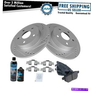 brake disc rotor 11-12TCITCp̉t̕tptH[}X[^[LbgA^bNu[LpbhptH[}X[^[Lbg Rear Metallic Brake Pad & Performance Rotor Kit w/Fluids for 11-12 Scion