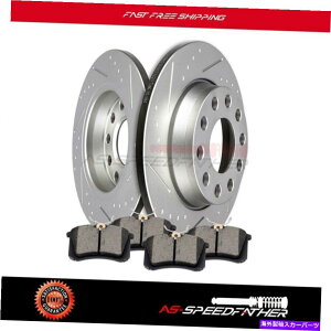 brake disc rotor 255mmAu[LfBXN[^[ƃZ~bNpbhLbgAEfBA4 Quattro 2005-2006 255mm Rear Brake Discs Rotors And Ceramic Pads Kit For Audi A4 Quattro 2005-2006