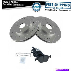 brake disc rotor 02-04�t�H�[�h�t�H�[�J�XSVT�p�̃t�����g���^���b�N�u���[�L�p�b�h��2�p�t�H�[�}���X���[�^�[�L�b�g Front Metallic Brake Pad & 2 Performance Rotor Kit for 02-04 Ford Focus SVT�y���s�A���i�z