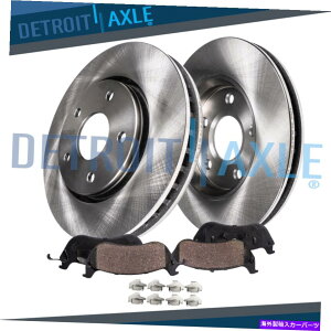 brake disc rotor �g���^RAV4�}�g���b�N�X�|���e�B�A�b�N�o�C�u�T�C�I��IM TC�p�̃t�����g�f�B�X�N���[�^�[ +�u���[�L�p�b�h Front Disc Rotors + Brake Pads for Toyota Rav4 Matrix Pontiac Vibe Scion iM tC�y���s�A��