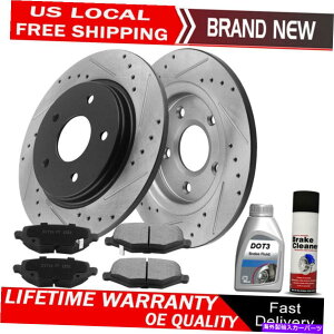brake disc rotor A[^[ƃu[Lpbh2013N2014NtHNX[Q[^2012-2015 RAM C/V Rear Rotors & Brakes Pads fits 2013 2014 Volkswagen Routan 2012-2015 RAM C/V
