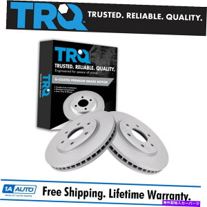 brake disc rotor TRQtgu[L[^[ZbgtBbg05-19YteBA09-12XYLԓ TRQ Front Brake Rotor Set Fits 05-19 Nissan Frontier 09-12 Suzuki Equator