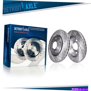 brake disc rotor 295mm���A�h�����h�f�B�X�N�u���[�L���[�^�[�V�{���[�u���U�[S10GMC�W�~�[�C�X�Y�z���u�� 295mm Rear Drilled Disc Brake Rotors for Chevy Blazer S10 GMC Jimmy Isuzu Hombre�y���s�A���i�z