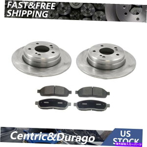 brake disc rotor Au[L[^[ƃ^bNu[LpbhyAZbgtBbg2007NCX[NXt@CA Rear Brake Rotors & Metallic Brake Pads Pair Set Fits 2007 Chrysler Crossfire