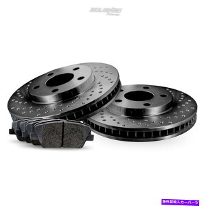 brake disc rotor AubNNXhu[L[^[fBXNƃZ~bNpbhA[U[ Rear Black Cross-Drilled Brake Rotors Disc and Ceramic Pads For Eclipse,Laser