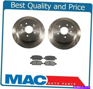 brake disc rotor i2j2003-2011 Infiniti FX35p̃AfBXNu[L[^[ƃZ~bNu[Lpbh (2) REAR Disc Brake Rotor & Ceramic Brake Pads for a 2003-2011 Infiniti FX35
