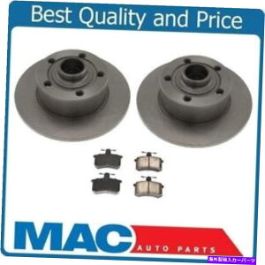 brake disc rotor 1996-1997AEfBA4tgzC[hCuAfBXN[^[ƃZ~bNu[Lpbh Fits 1996-1997 Audi A4 Front Wheel Drive Rear Disc Rotors & Ceramic Brake Pads