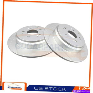 brake disc rotor 2011-2017ɃXbgtu[LAfBXN[^[2007-2013 Acura MDX Brake Rear Disc Rotors Slotted For 2011-2017 Honda Odyssey 2007-2013 Acura MDX