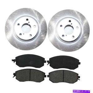 brake disc rotor 2013N2014N2015NSubaru BRZ 2011-2016 Imprezatg[^[ƃZ~bNpbh For 2013 2014 2015 Subaru BRZ 2011-2016 Impreza Front Rotors and Ceramic Pads