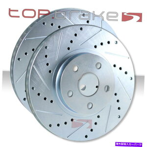 brake disc rotor tgptH[}XNXhXbghu[LfBXN[^[TB5461 FRONT Performance Cross Drilled Slotted Brake Disc Rotors TB5461