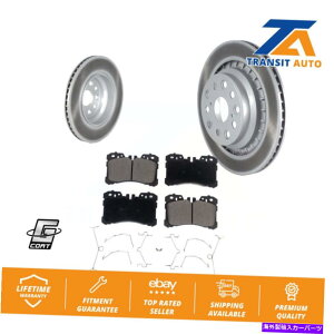 brake disc rotor LEXUS LS460 LS600H�p�̃t�����g�R�[�e�B���O�f�B�X�N�u���[�L���[�^�[�ƃZ���~�b�N�p�b�h�L�b�g Front Coated Disc Brake Rotors And Ceramic Pads Kit For Lexus LS460 LS600h�y���s�A���i�z