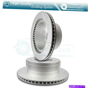 brake disc rotor 2006-08 Dodge Ram 1500�h�����ƃX���b�g�t����2�̃��A�f�B�X�N�u���[�L���[�^�[�L�b�g 2 Rear Disc Brake Rotors Kit For 2006-08 Dodge Ram 1500 Drilled And Slotted�y���s�A���i�z