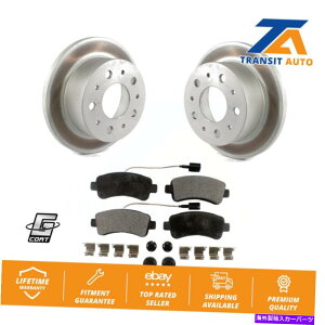 brake disc rotor v}X^[3500p̃AR[eBOfBXNu[L[^[ƃZ~bNpbhLbg Rear Coated Disc Brake Rotors And Ceramic Pads Kit For Ram ProMaster 3500