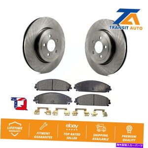 brake disc rotor hbW[dNCX[300}Oip̃tgu[L[^[ƃZ~^pbhLbg Front Brake Rotors & Semi-Metallic Pad Kit For Dodge Charger Chrysler 300 Magnum
