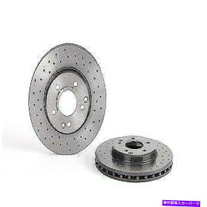 brake disc rotor u{09.8411.1x 01-05̃fBXNu[L[^[C230 C240 Brembo 09.8411.1X Disc Brake Rotor For 01-05 Mercedes-Benz C230 C240