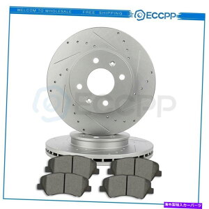 brake disc rotor �q�����_�C�̂��߂̃t�����g�u���[�L���[�^�[�Z���~�b�N�p�b�hKia Rio 2012-2018 Front Brake Rotors Ceramic Pads For Hyundai Accent Kia Rio 2012-2018�y���s�A���i�z