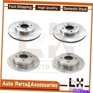 brake disc rotor 4PCS�f�����S�f�B�X�N�u���[�L���[�^�[�t�����g���A�t�B�b�g�Z���g�����Y2004-2006 4PCS DuraGo Disc Brake Rotor Front Rear Fits Sentra Nissan 2004-2006�y���s�A���i�z