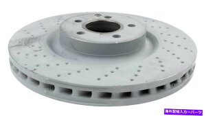 brake disc rotor ZfX221421181207̂߂̖{OEMfBXNu[L[^[tg360mmNXh Genuine OEM Disc Brake Rotor Front 360mm Cross-Drilled for Mercedes 221421181207