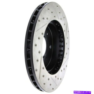 brake disc rotor �f�B�X�N�u���[�L���[�^�[�X�|�[�c�N���X�h�����ƃX���b�g�t���t�����g�E�X�g�b�v�e�b�N127.40039r Disc Brake Rotor-Sport Cross-Drilled and Slotted Front Right Stoptech 127.40039R�y���s�A���i�z