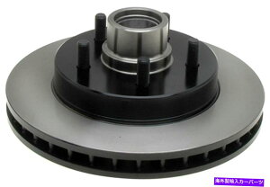 brake disc rotor fBXNu[L[^[ƃnuAZuubNnbgtgANfR18A503 Disc Brake Rotor and Hub Assembly-Black Hat Front ACDelco 18A503