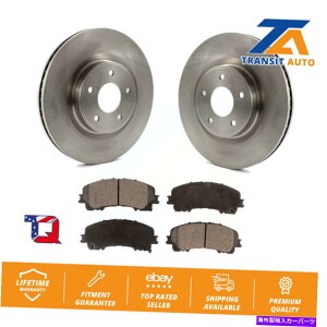 brake disc rotor �C���t�B�j�e�B�p�̃t�����g�f�B�X�N�u���[�L���[�^�[�ƃZ�~���^���p�b�h�L�b�gQ50 QX50 Q60 Front Disc Brake Rotors And Semi-Metallic Pads Kit For INFINITI Q50 QX50 Q60
