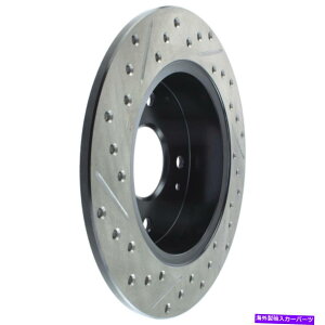 brake disc rotor �f�B�X�N�u���[�L���[�^�[�X�|�[�c�N���X�h�����h�ƃX���b�g�t�����A�t���t�g�X�g�b�v�e�b�N127.40041L Disc Brake Rotor-Sport Cross-Drilled and Slotted Rear Left Stoptech 127.40041L�y���s�A���i�z