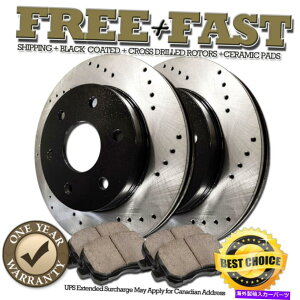 brake disc rotor H0409Av~AubNu[L[^[pbh2002 2003LfbNGXJ[h4WD H0409 REAR Premium BLACK Brake Rotors Pads FOR 2002 2003 Cadillac Escalade 4WD