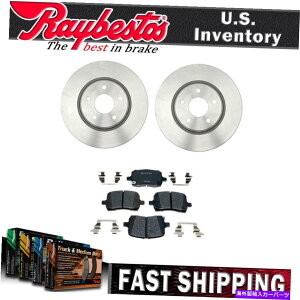 brake disc rotor 2006N2007Ñ|eBAbNG6̃tgLbgu[L[^[Z~bNu[Lpbhƃn[hEFA Front Kit Brake Rotors Ceramic Brake Pads and Hardware For 2006-2007 Pontiac G6