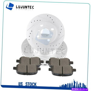 brake disc rotor 1998�N����2002�N�̃t�����g���^���b�N�p�b�h���[�^�[�u���[�L�V�{���[�v���Y���g���^�J���[�� Front Metallic Pads Rotors Brake For 1998-2002 Chevrolet Prizm Toyota Corolla�y���s�A���i�z