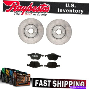 brake disc rotor tgLbgu[L[^[Z~bNu[LpbhƃtH[htH[JX̂߂̃n[hEFA2004 Front Kit Brake Rotors Ceramic Brake Pads and Hardware For Ford Focus 2004