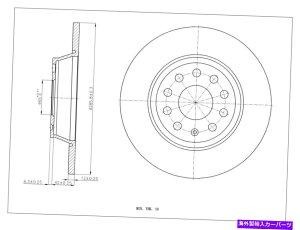 brake disc rotor [Av~AhXbgR[gu[L[^[Z~bNpbh]tBbg08AEfBA3 AWD 286mm [Rear Premium Drill&Slot Coat Brake Rotors Ceramic Pad] Fit 08 Audi A3 AWD 286mm