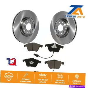 brake disc rotor AEfBA4 quattrop̃tgfBXNu[L[^[ƃZ~bNpbhLbg Front Disc Brake Rotors And Ceramic Pads Kit For Audi A4 Quattro