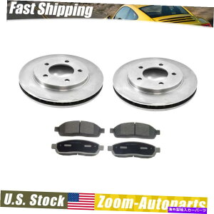 brake disc rotor tgZ~bNu[Lpbhƃ[^[S̃ZbgtBbg1997-2001tH[hGNXyfBV_za Front Ceramic Brake Pads and Rotors Whole Set Fits 1997-2001 Ford Expedition _ZA