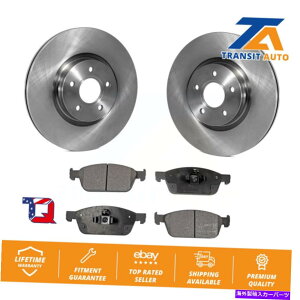 brake disc rotor tH[hGXP[vgWbgRlNgJ[MKCp̃tgu[L[^[ƃZ~bNpbhLbg Front Brake Rotors & Ceramic Pad Kit For Ford Escape Transit Connect Lincoln MKC