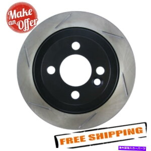 brake disc rotor 07-16~jN[p[p̃XgbvebNX|[cXbg1s[XAu[L[^[ StopTech Sport Slotted 1-Piece Rear Brake Rotor for 07-16 Mini Cooper