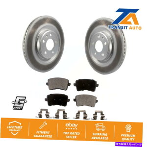 brake disc rotor AEfBQ5 S4 S5 A5 SQ5 Quattro A4pAR[eBOfBXNu[L[^[Z~bNpbhLbgA4 Rear Coated Disc Brake Rotor Ceramic Pad Kit For Audi Q5 S4 S5 A5 SQ5 Quattro A4