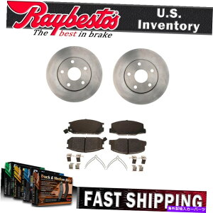 brake disc rotor g^vrÃtgLbgu[L[^[Z~bNu[Lpbhƃn[hEFA1996 Front Kit Brake Rotors Ceramic Brake Pads and Hardware For Toyota Previa 1996