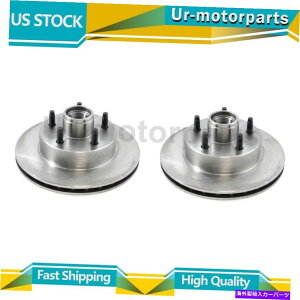 brake disc rotor i2jtgfBXNu[L[^[ƃnuAZufStH[hAGX^[1986-1997ɓK܂ (2) Front Disc Brake Rotor and Hub Assembly DuraGo Fits Ford Aerostar 1986-1997
