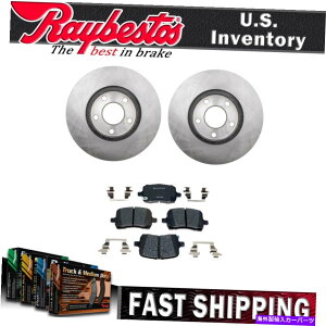 brake disc rotor |eBAbNG5 2008 2007̃tgLbgu[L[^[Z~bNu[Lpbhƃn[hEFA Front Kit Brake Rotors Ceramic Brake Pads and Hardware For Pontiac G5 2008 2007